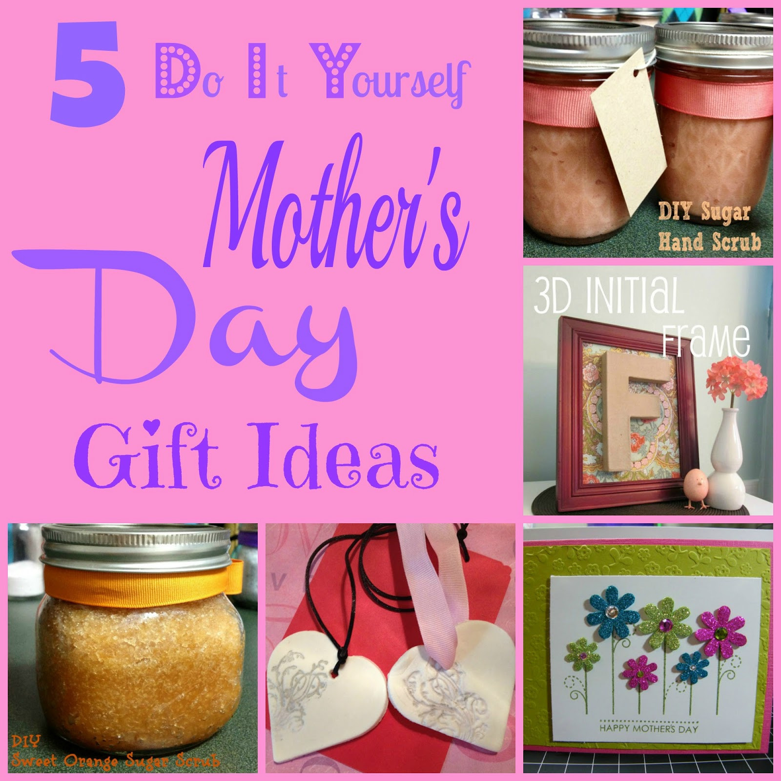 Diy Mothers Day Gift Ideas
 5 DIY Mother s Day Gift Ideas Outnumbered 3 to 1