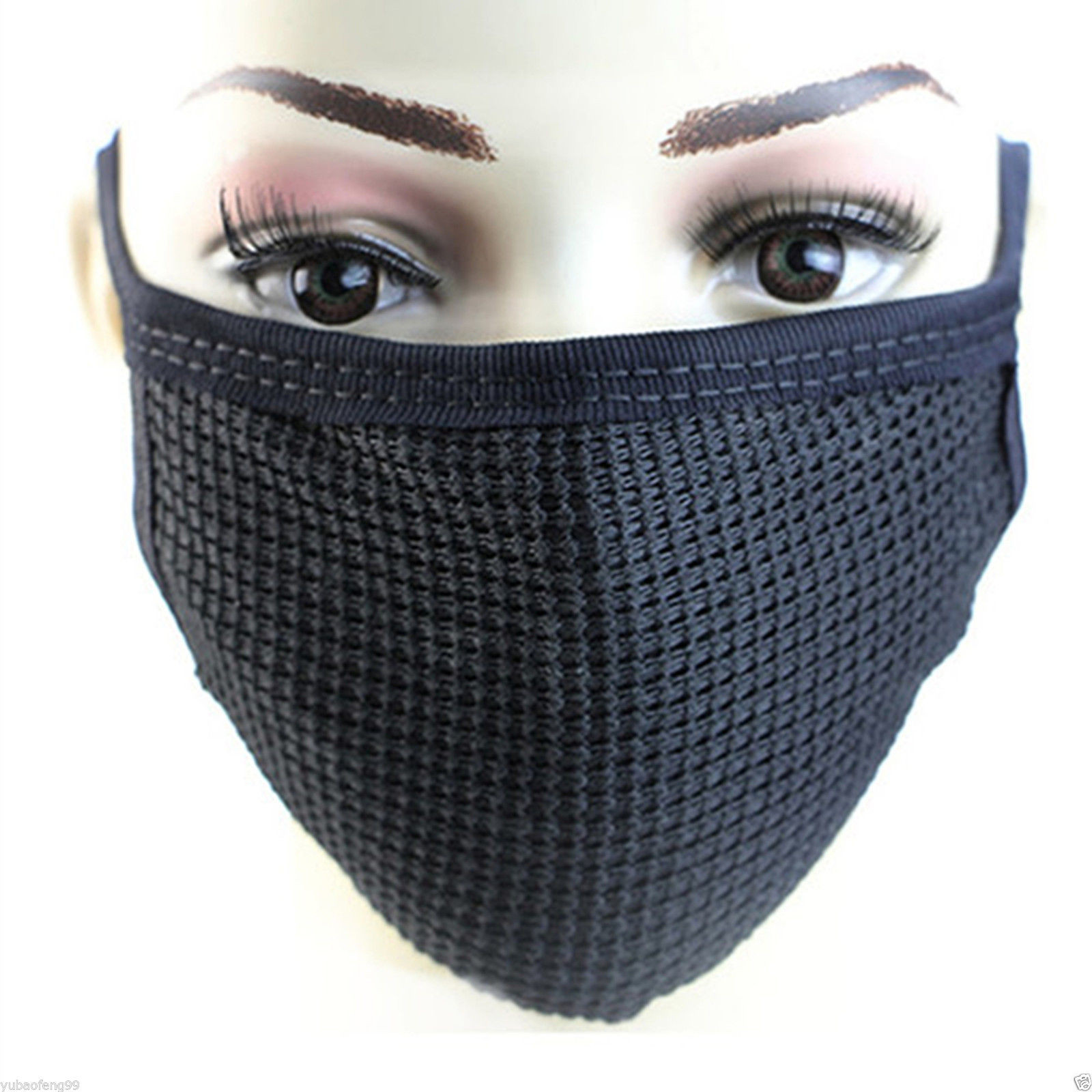 DIY Mouth Mask
 2pcs Uni Men Women Cycling Anti Dust Cotton Mouth Face