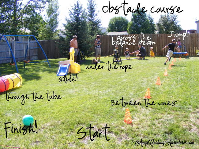 DIY Obstacle Course For Kids
 And we also set up an obstaclecourse The kids loved it
