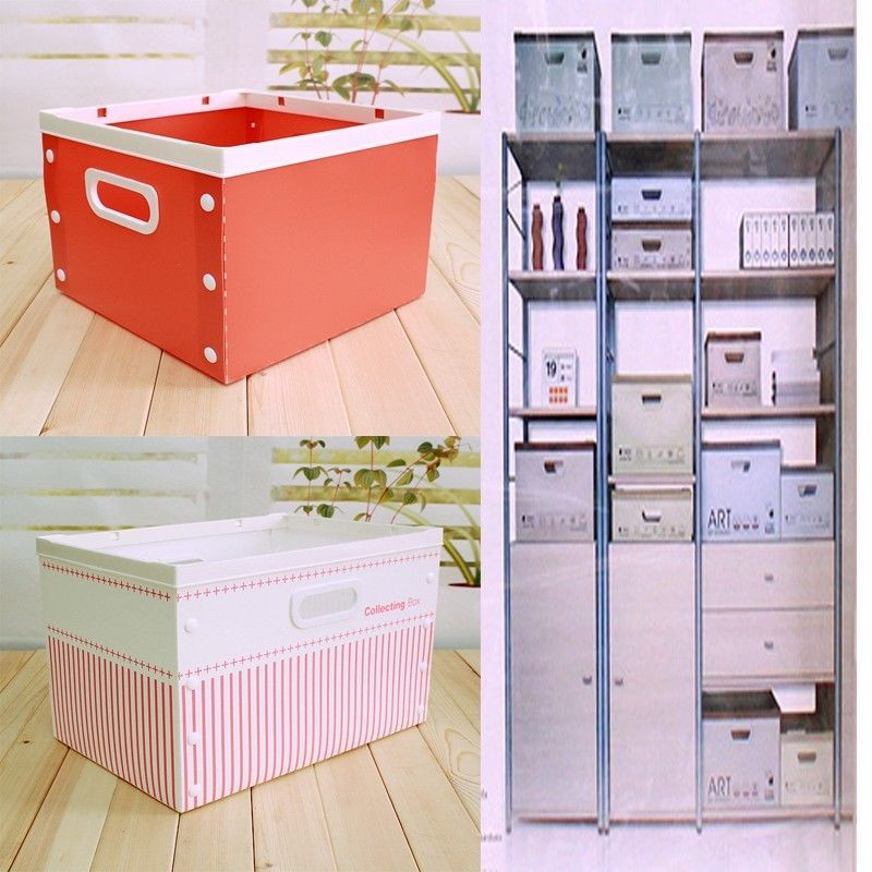 DIY Organization Boxes
 DIY Self Assembly Rack Closet Organizer Storage Box Case