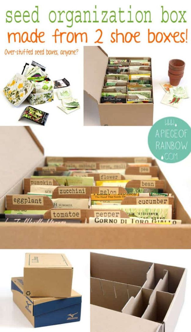 DIY Organization Boxes
 43 Creative DIY Ideas With Old Shoe Boxes