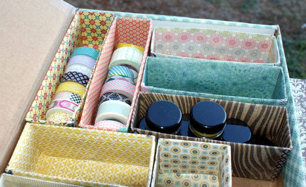 DIY Organization Boxes
 DIY Storage Box Organizer Soap Deli News