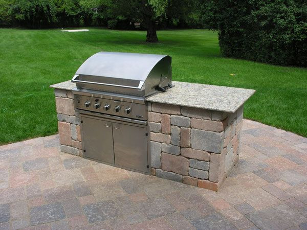 DIY Outdoor Bbq Island
 grill tops for outdoor kitchens