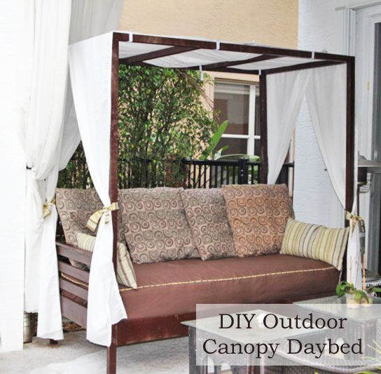 DIY Outdoor Bed
 23 best images about DIY Outdoor Bed on Pinterest