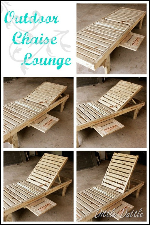 DIY Outdoor Chaise Lounge
 Great Ideas — DIY Inspiration 10