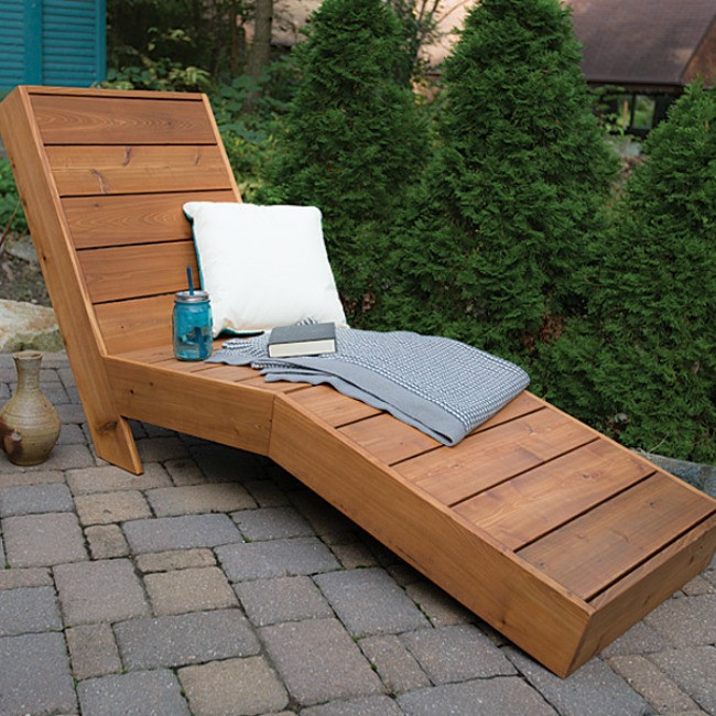 DIY Outdoor Chaise Lounge
 The 11 Best Outdoor Furniture Tutorials