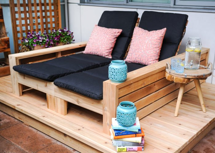 DIY Outdoor Chaise Lounge
 Free Outdoor Chaise Lounge Project Plans Real Cedar