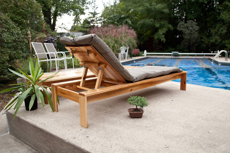 DIY Outdoor Chaise Lounge
 Ana White