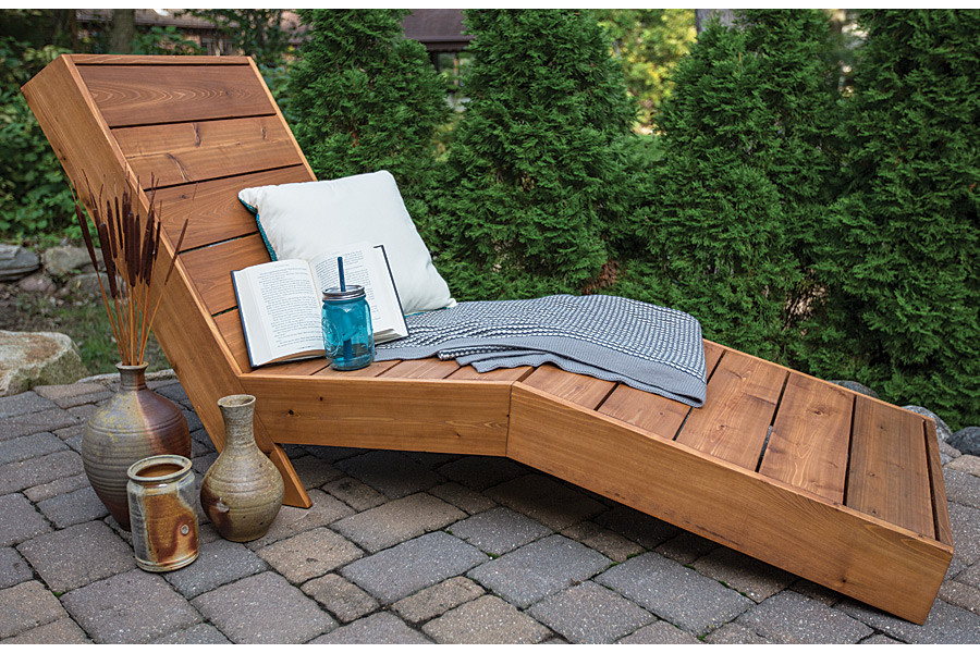 DIY Outdoor Chaise Lounge
 How To Build A fortable Chaise Lounge For Outdoor Use