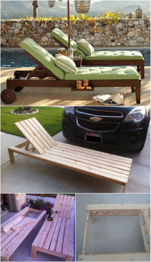 DIY Outdoor Chaise Lounge
 5 Elegant Sunbathing Loungers You Can DIY FREE Plans