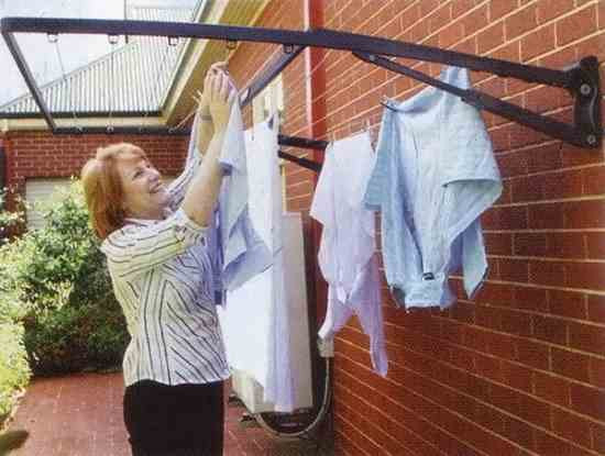 DIY Outdoor Clothesline
 The Convenient Sturdy Outdoor Clothesline DIY MOTHER