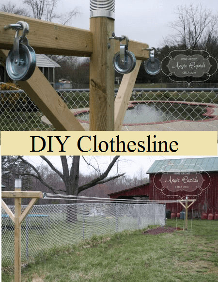 DIY Outdoor Clothesline
 DIY Clothesline The Prepared Page