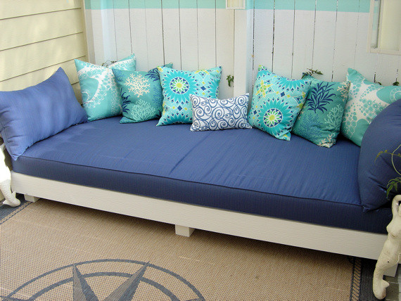 DIY Outdoor Daybed
 California Livin Home DIY OUTDOOR PROJECT REVEALED