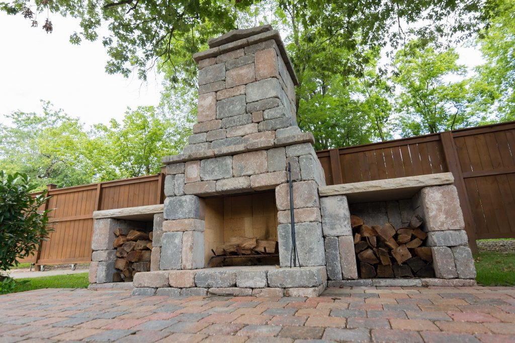 DIY Outdoor Fireplace Kit
 DIY outdoor Fremont fireplace kit makes hardscaping simple