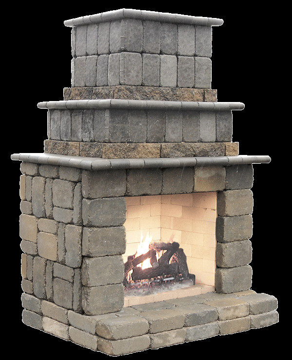 DIY Outdoor Fireplace Kit
 Outdoor Fire Features
