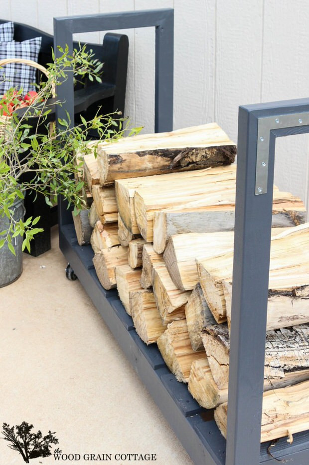 DIY Outdoor Firewood Rack
 9 Super Easy DIY Outdoor Firewood Racks