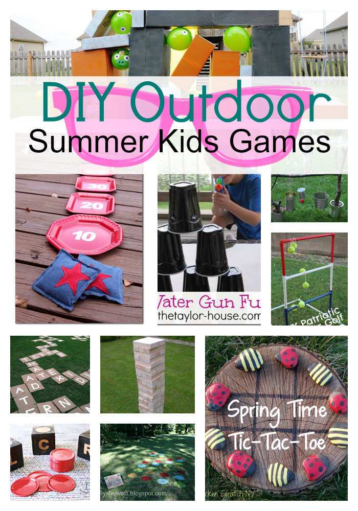 DIY Outdoor Games For Kids
 DIY Outdoor Summer Kids Games s and