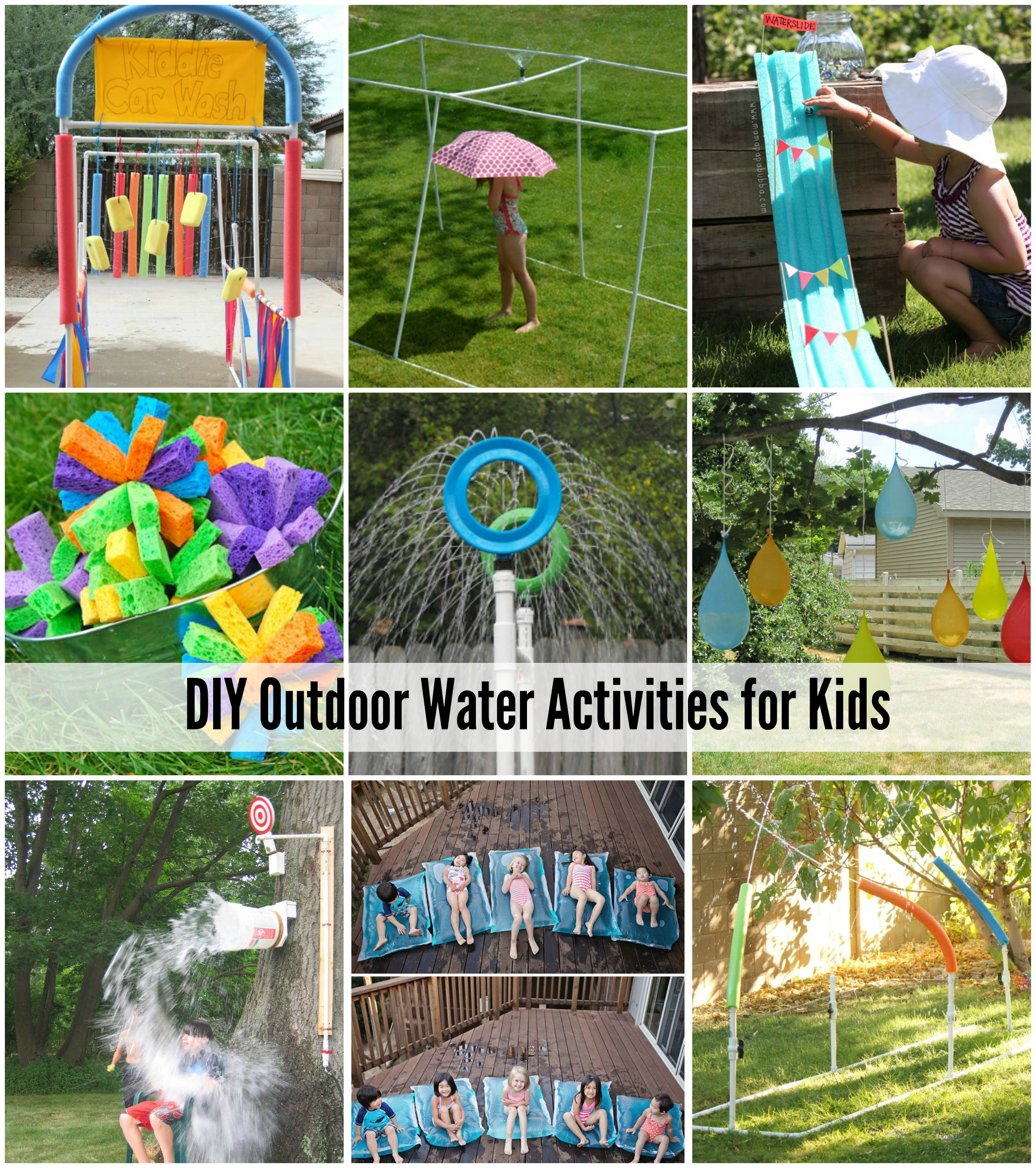 DIY Outdoor Games For Kids
 25 Water Games & Activities For Kids