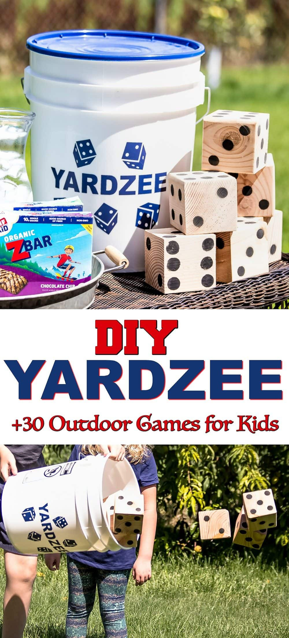 DIY Outdoor Games For Kids
 Classic Outdoor Games for Kids DIY Yardzee tutorial