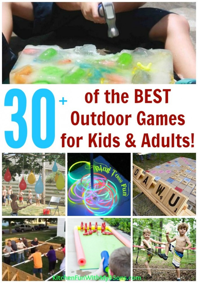 DIY Outdoor Games For Kids
 30 Best Backyard Games For Kids and Adults