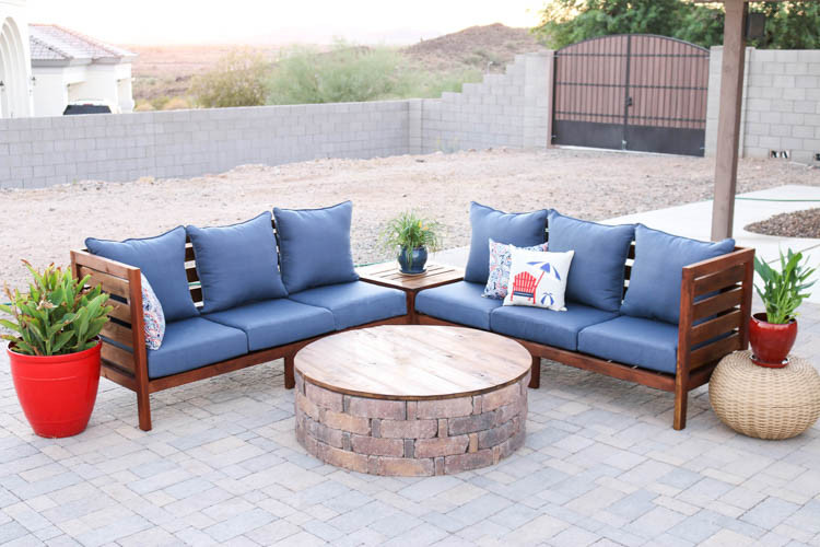 DIY Outdoor Sectionals
 DIY Outdoor Sectional Sofa Part 1 How To Build the Sofa