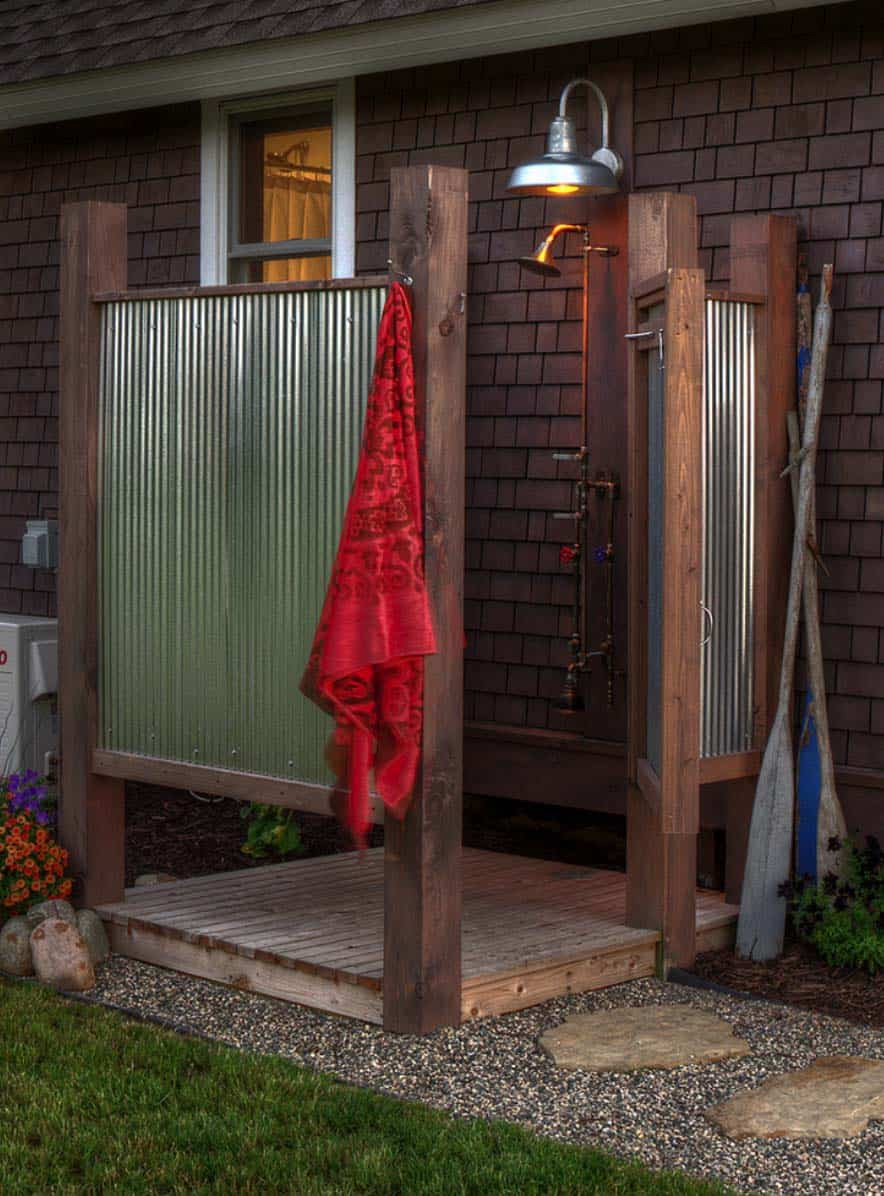 DIY Outdoor Shower Ideas
 45 Stunning outdoor showers that will leave you invigorated