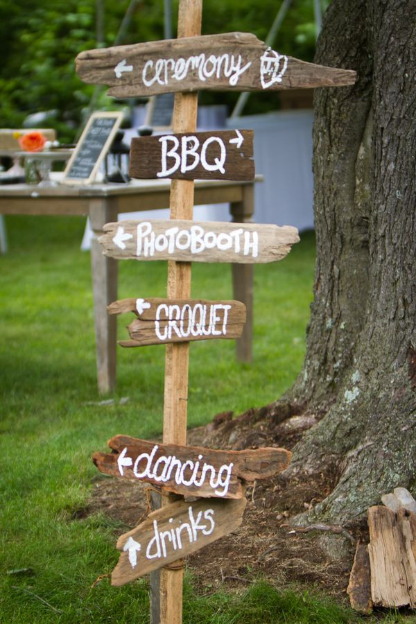 DIY Outdoor Sign
 25 best ideas about Picnic Weddings on Pinterest
