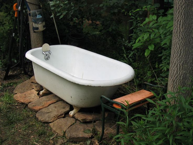 DIY Outdoor Soaking Tub
 19 best images about DIY hot tub on Pinterest