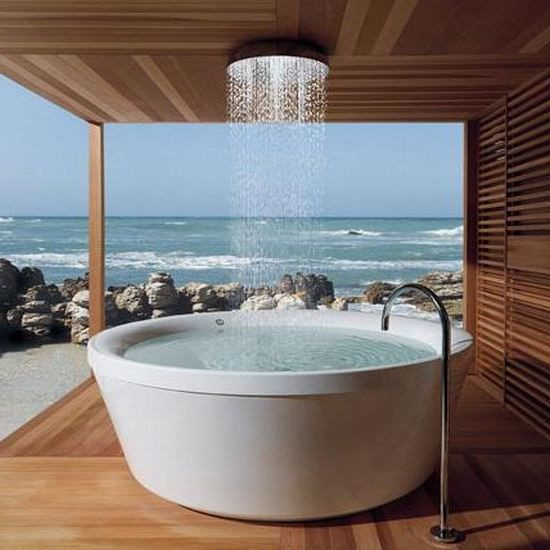 DIY Outdoor Soaking Tub
 104 best images about DIY Outdoor Shower on Pinterest