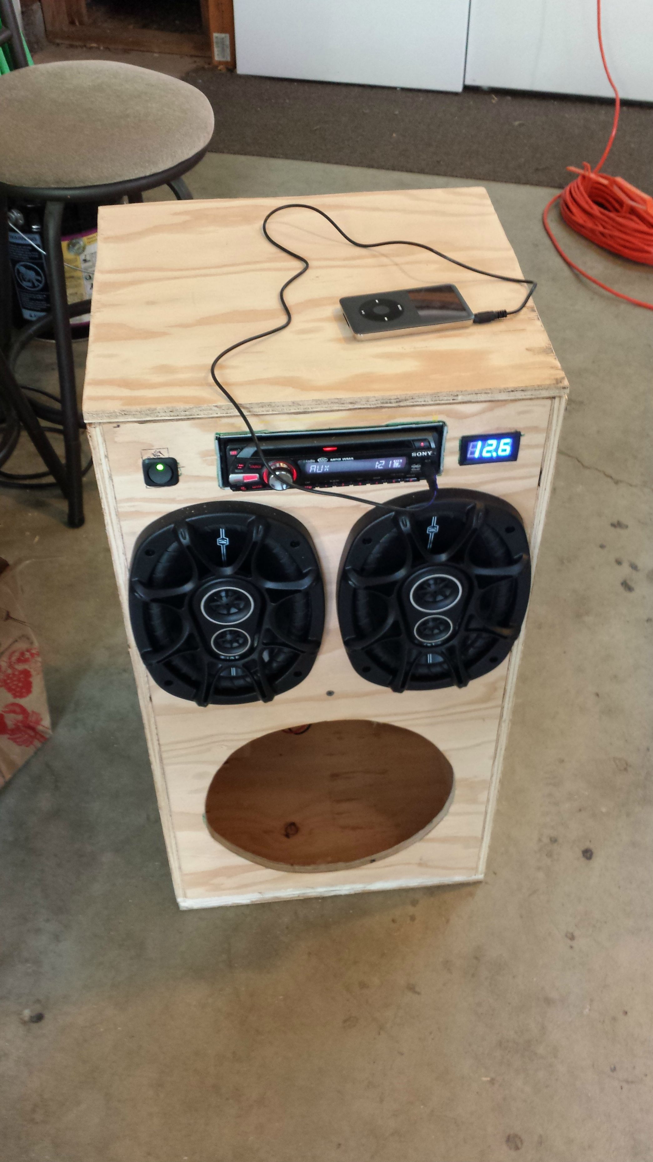 DIY Outdoor Speakers
 DIY Portable Stereo in 2019 Home Car Audio