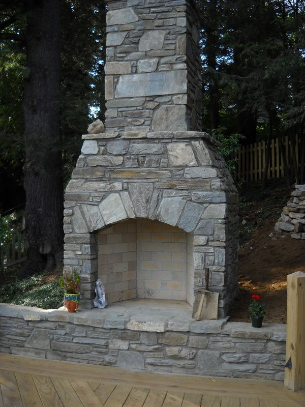 DIY Outdoor Stone Fireplace
 Best 20 Diy outdoor fireplace ideas on Pinterest