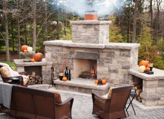 DIY Outdoor Stone Fireplace
 Best DIY Backyard Projects Your Way HomeYour Way Home
