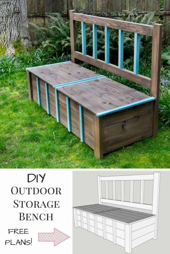 DIY Outdoor Storage
 DIY Storage Bench IGBuilders Challenge The Handyman s