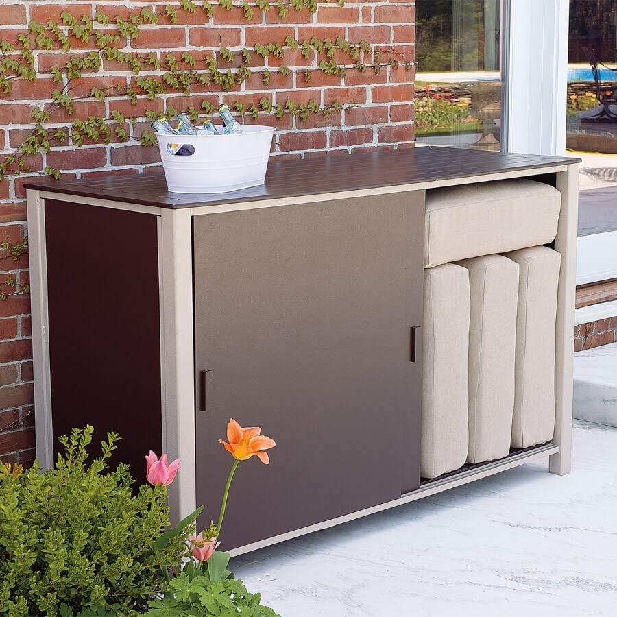 DIY Outdoor Storage
 Waterproof Outdoor Cushion Storage Box Idea — Bistrodre