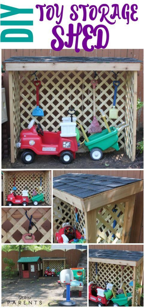 DIY Outdoor Toy Storage
 25 Best Ideas about Outdoor Toy Storage on Pinterest