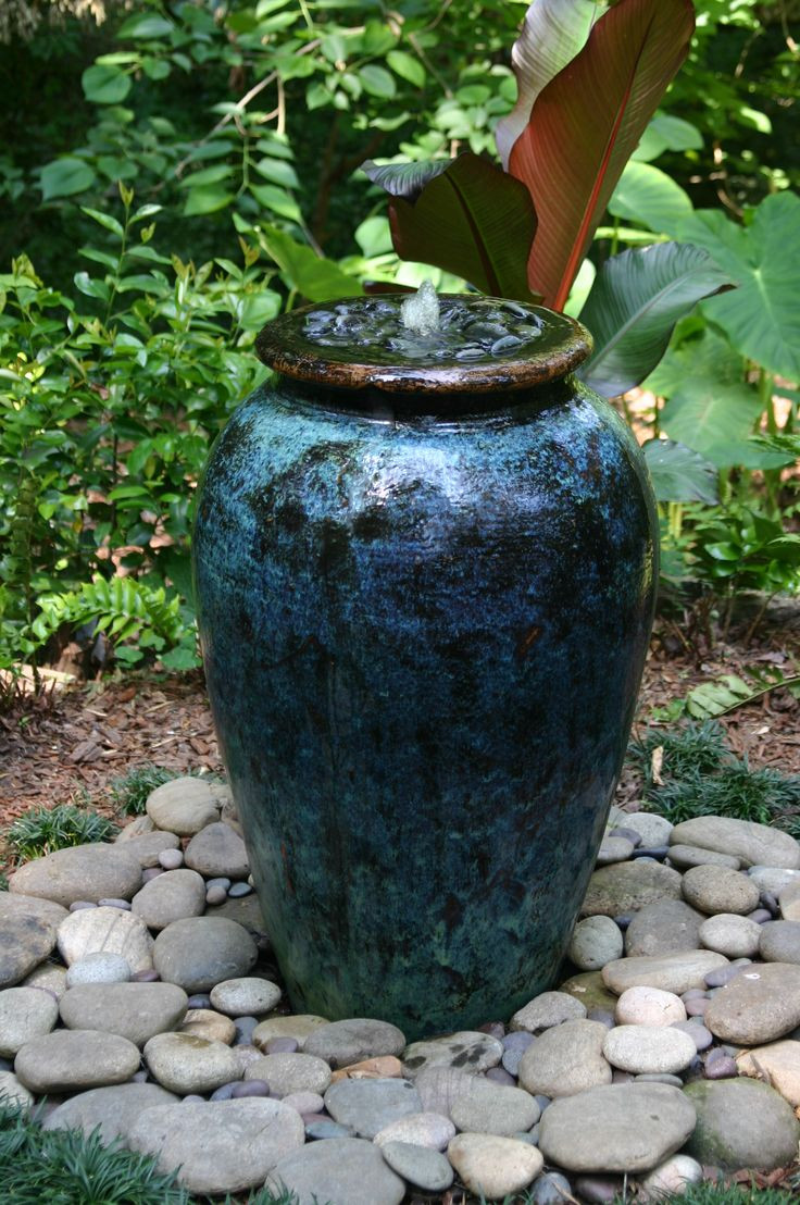 DIY Outdoor Water Fountain
 25 best ideas about Water Fountains on Pinterest