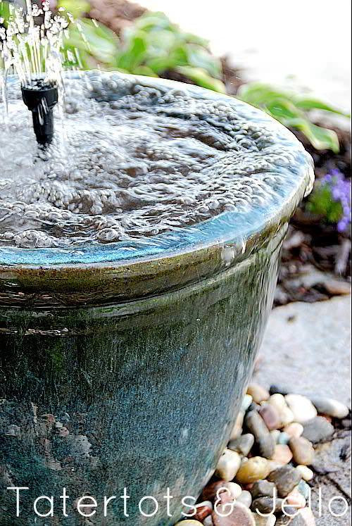 DIY Outdoor Water Fountain
 7 Soothing DIY Garden Fountains
