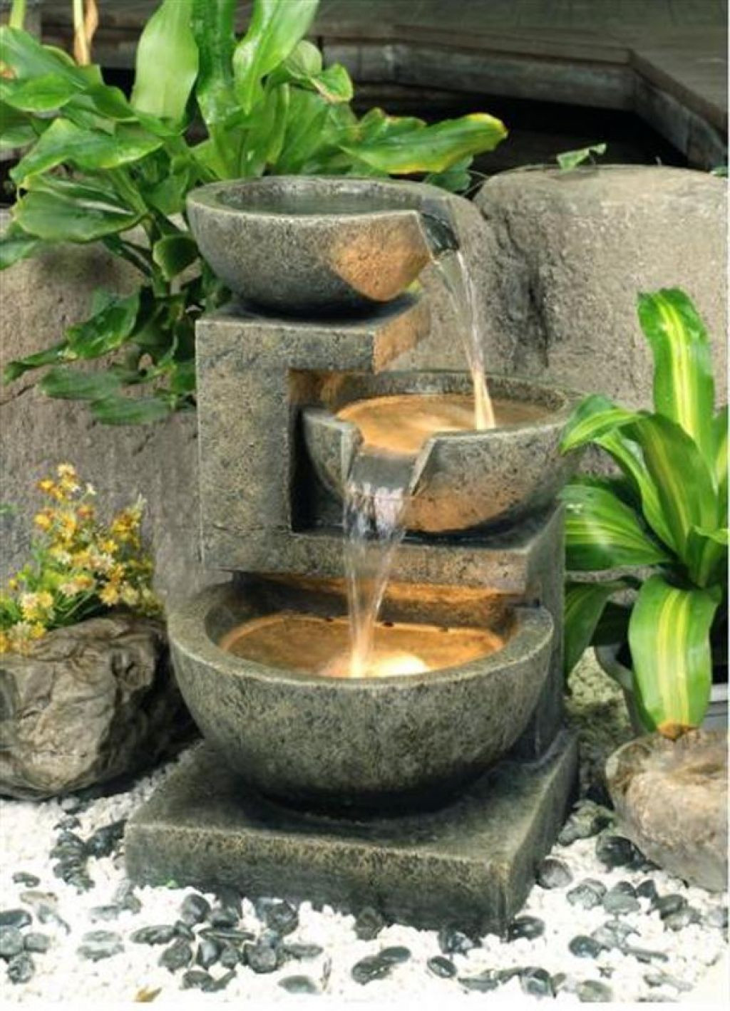 DIY Outdoor Water Fountain
 House Easy DIY Project Homemade Water Fountains for