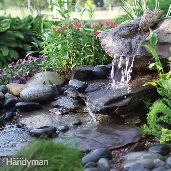 DIY Outdoor Water Fountain
 How to Build a Low Maintenance Water Feature
