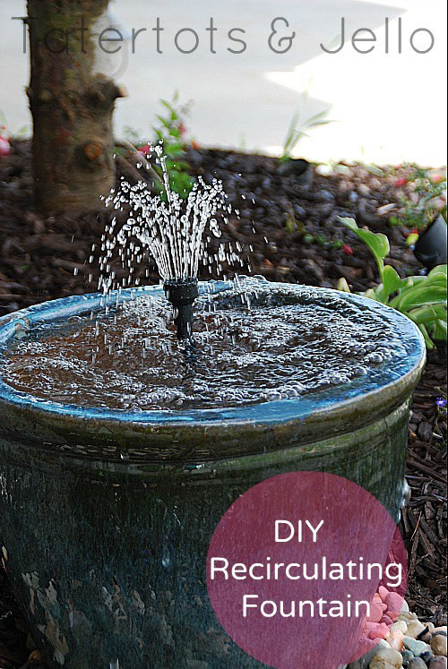DIY Outdoor Water Fountain
 Craftionary