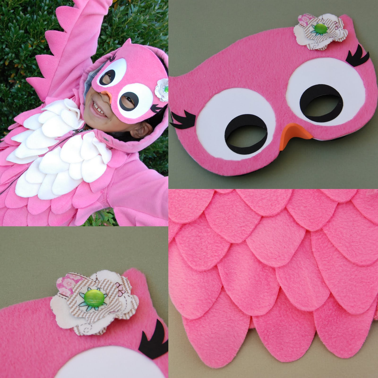 DIY Owl Costumes
 SweeterThanSweets Cutest Handmade DIY Kids Halloween