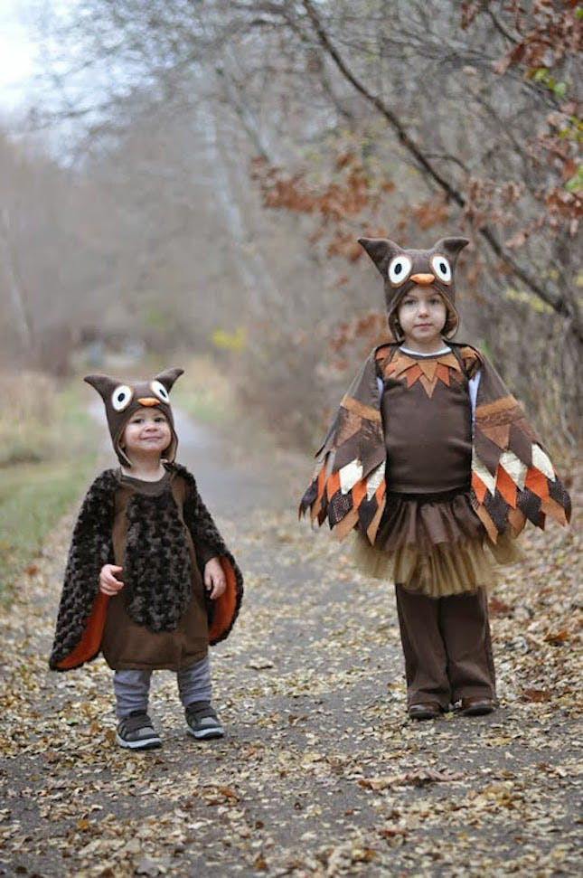 DIY Owl Costumes
 65 Animal Inspired Halloween Costumes