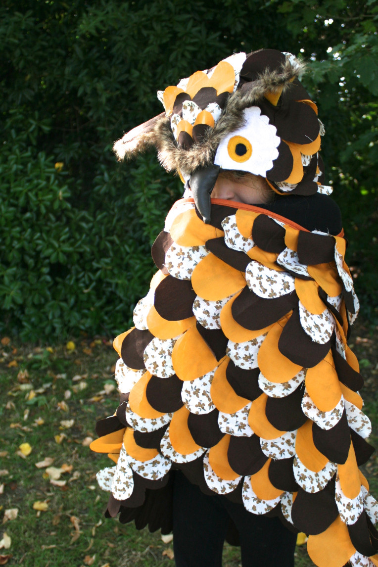 DIY Owl Costumes
 A t of wings – Made by Toya