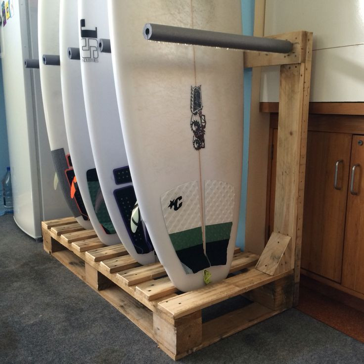 DIY Paddle Board Rack
 Best 25 Surfboard rack ideas on Pinterest