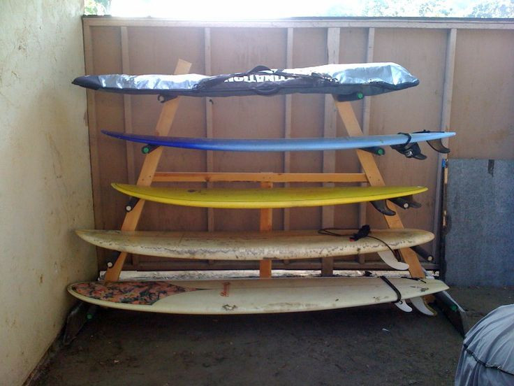DIY Paddle Board Rack
 Homemade Surfboard Rack