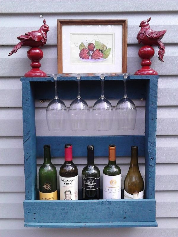 DIY Pallet Wine Rack
 DIY pallet wine rack – instructions and ideas for racks