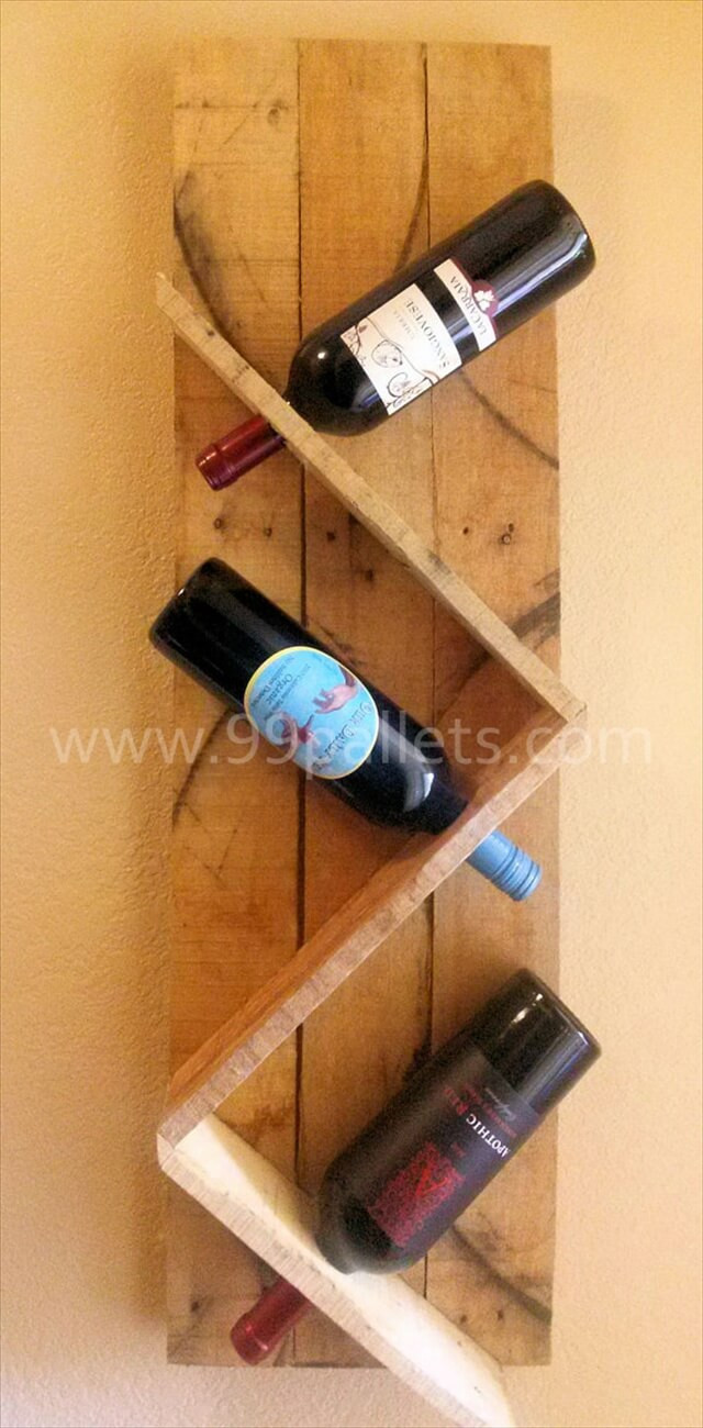 DIY Pallet Wine Rack
 DIY Unique Pallet Wine Rack
