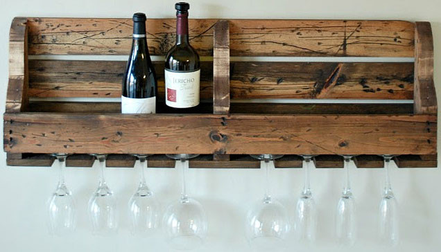 DIY Pallet Wine Rack
 14 Easy DIY Wine Rack Plans