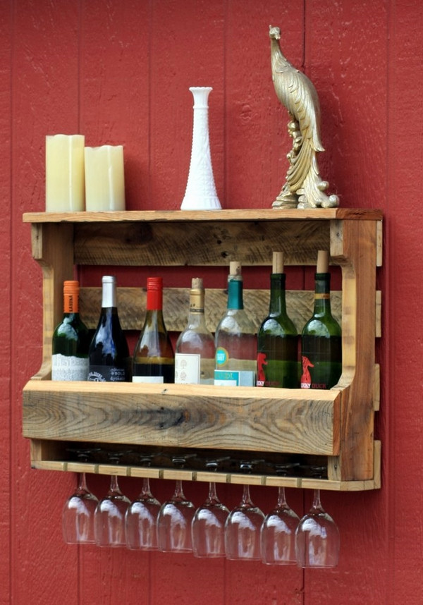 DIY Pallet Wine Rack
 DIY pallet wine rack – instructions and ideas for racks