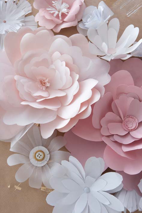 DIY Paper Flowers Wedding
 The Little Canopy – Artsy Weddings In Weddings
